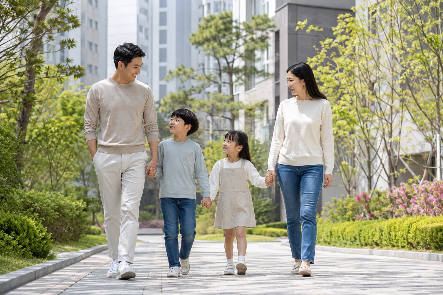 청약통장 가입기간 관련 자료를 점검하는 장면